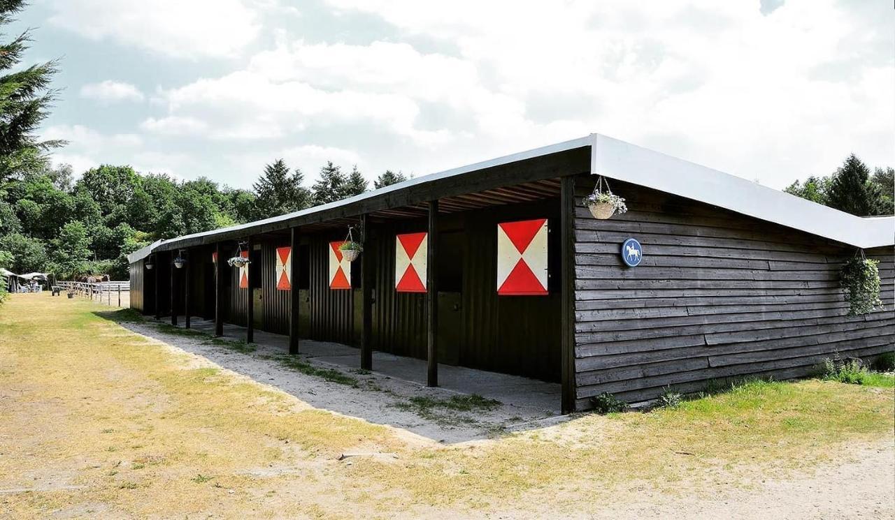 Knus Chalet Midden In De Bossen Nunspeet Dış mekan fotoğraf